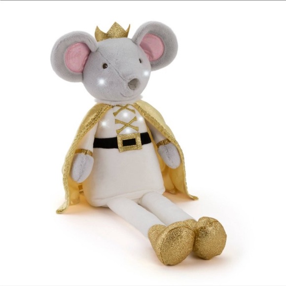 FAO Schwarz® 12” Glow Brights Mouse King Plush Nutcracker Ballet Musical NWT - Picture 1 of 7